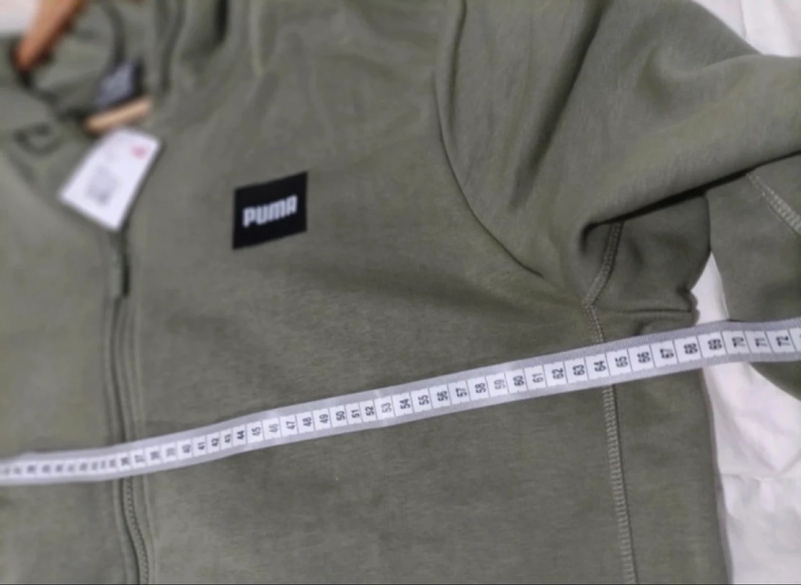 Puma Full Zip Hoodie groene kaki maat XL nieuw met label – photo 11